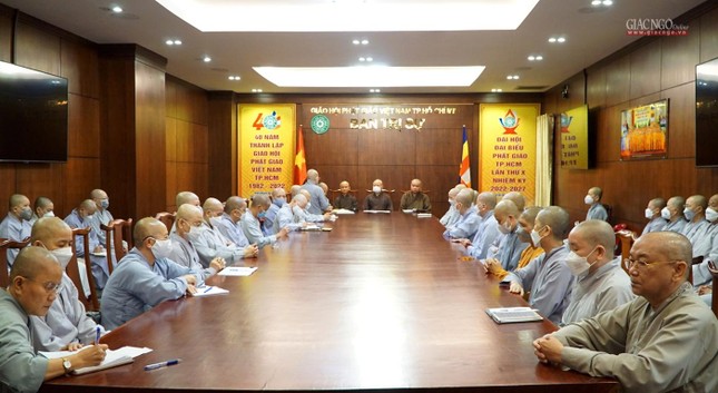 Chư Ni Phân ban Ni giới TP.HCM hiện diện 38/49 thành viên nhiệm kỳ 2017-2022