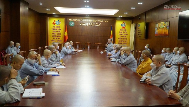 Chư Ni họp nội bộ đề cử các chức danh trong Thường trực Phân ban