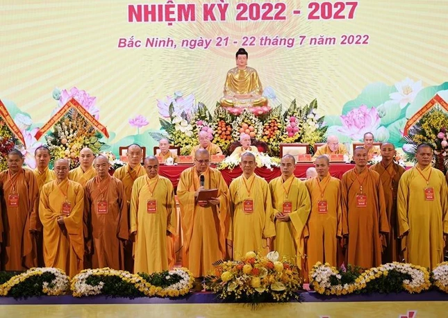 Tân Ban Trị sự GHPGVN tỉnh Bắc Ninh nhiệm kỳ 2022-2027