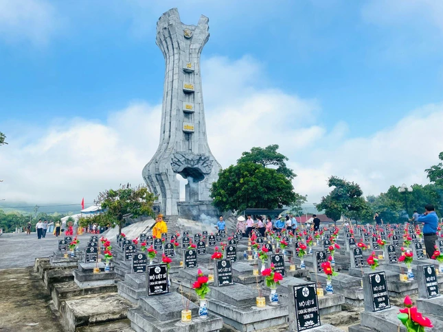 Nơi an nghỉ của 1.624 liệt sĩ