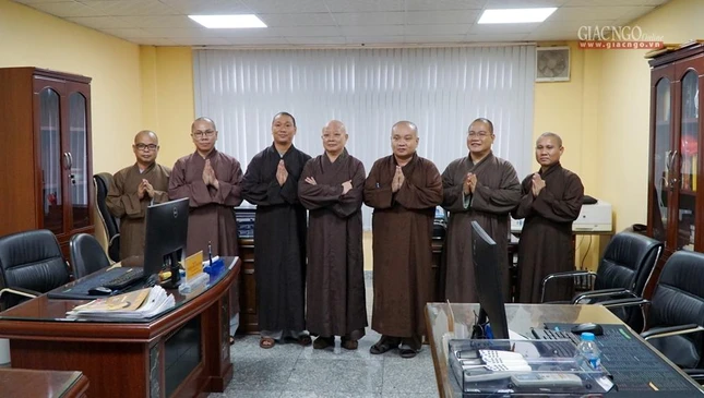 Tại Văn phòng Ban Trị sự