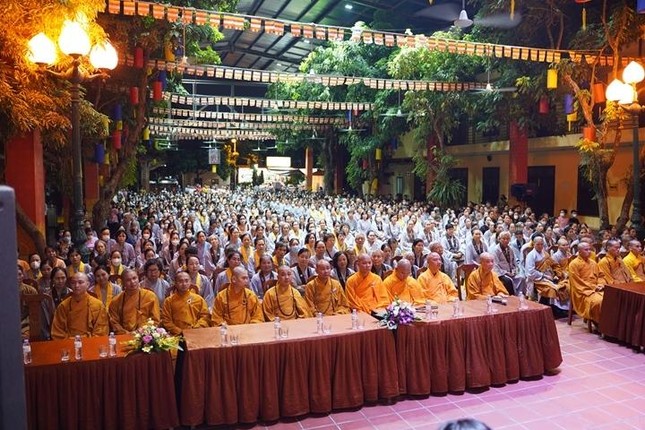 1.500 Phật tử tham gia Đại lễ Vu lan tại chùa Bằng