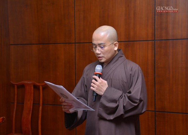 Thượng tọa Thích Minh Cần, Phó Trưởng ban kiêm Chánh Thư ký Ban Tăng sự GHPGVN TP.HCM