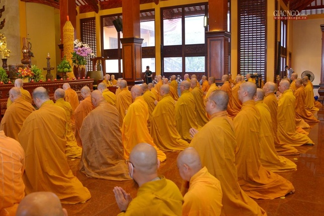 Lễ Tự tứ của chư Tăng thành viên Ban Trị sự GHPGVN TP.HCM