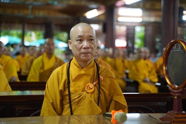 Hòa thượng Thích Bảo Nghiêm tại lễ Tự tứ chùa Bồ Đề Hòa thượng Thích Bảo Nghiêm tại lễ Tự tứ chùa Bồ Đề