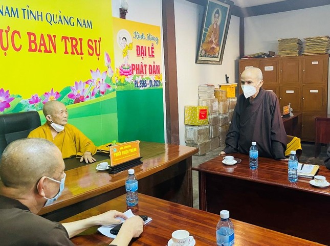 Buổi họp sơ kết, thảo luận chuẩn bị tổ chức Đại hội Phật giáo tỉnh nhiệm kỳ 2022-2027