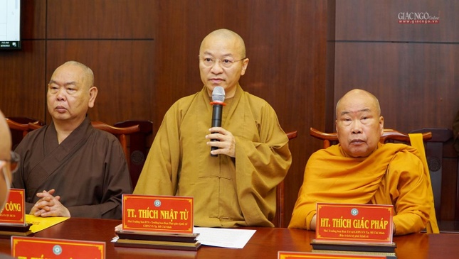 Thượng tọa Thích Nhật Từ đóng góp ý kiến