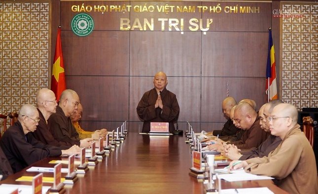 Chư tôn đức Ban Thường trực đã thảo luận, thống nhất một số Phật sự sắp tới