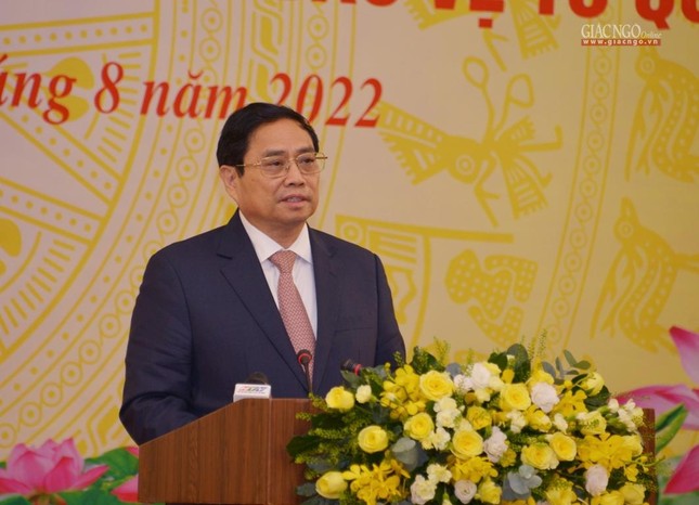 Thủ tướng Phạm Minh Chính phát biểu tại hội nghị