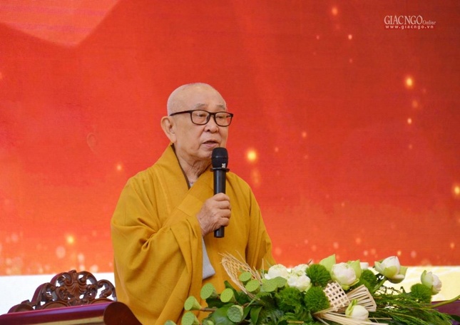 Hòa thượng Thích Như Tín ban đạo từ