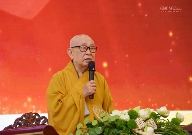 Hòa thượng Thích Như Tín ban đạo từ