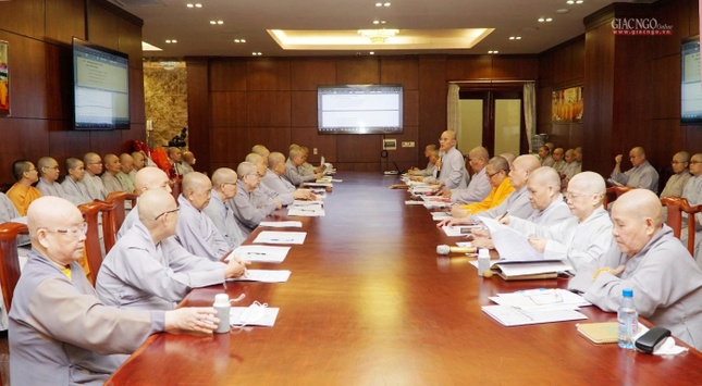 Chư Ni họp rà soát công tác tổ chức Đại lễ tưởng niệm Đức Thánh Tổ Ni Đại Ái Đạo