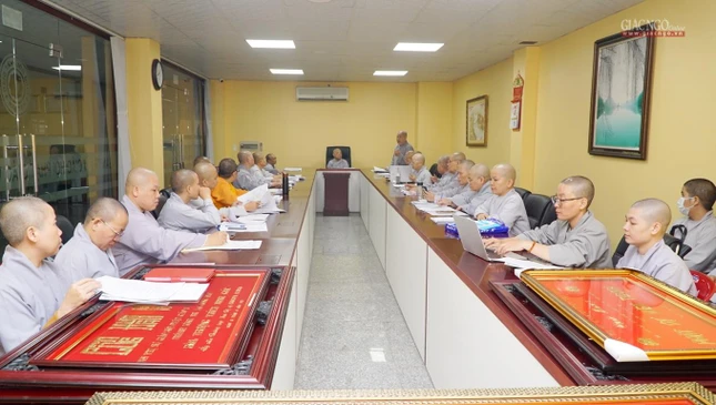 Buổi họp nhằm rà soát, kiểm tra tiến độ công tác tổ chức Đại lễ tưởng niệm