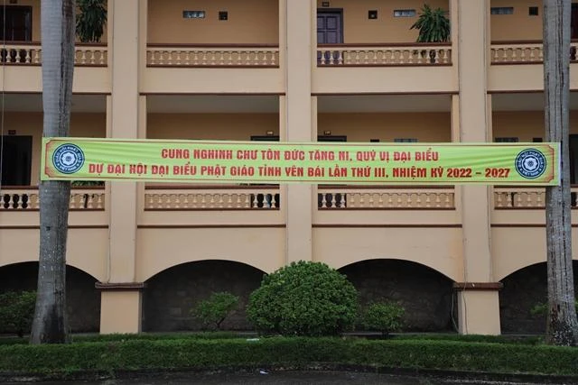 Trung tâm Văn hóa tỉnh Yên Bái - nơi diễn ra Đại hội đại biểu Phật giáo tỉnh Yên Bái