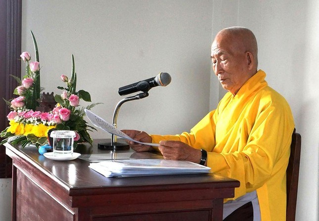 Chân dung cố Hòa thượng Thích Minh Cảnh