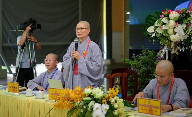 Ni sư Thích nữ Huệ Đức, Thư ký tọa đàm