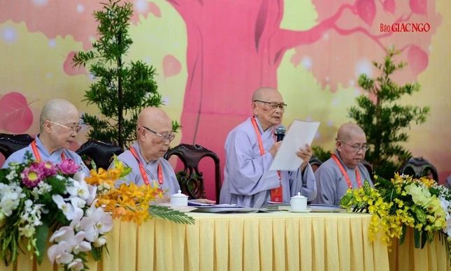 Ni trưởng Thích nữ Như Cương phát biểu khai mạc