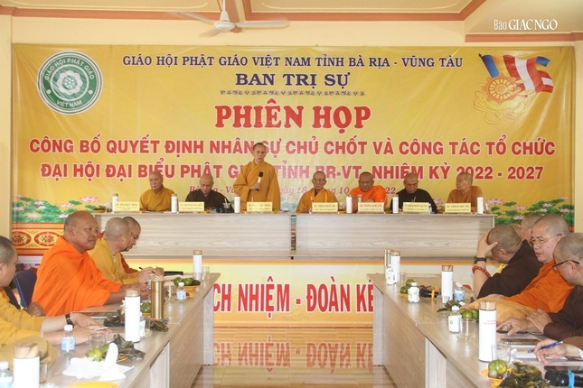 Buổi họp tại Vạn Phật Đại Tòng Lâm