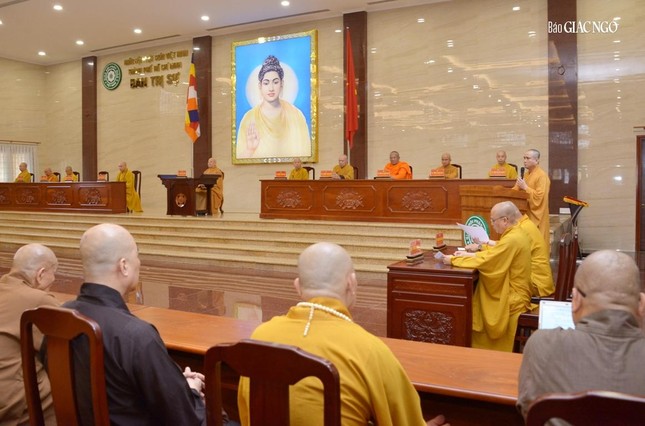 Buổi họp mở rộng công bố quyết định bổ nhiệm Tổng Biên tập báo Giác Ngộ, triển khai một số Phật sự sắp tới của Phật giáo TP.HCM