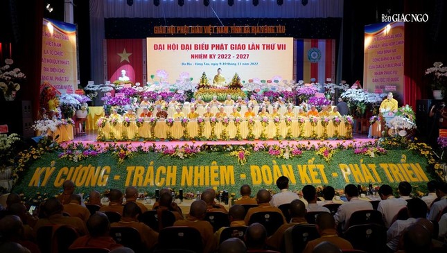 Đại hội đã suy cử tân Ban Trị sự GHPGVN tỉnh Bà Rịa - Vũng Tàu nhiệm kỳ 2022-2027