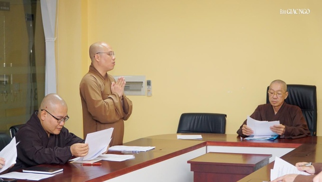 Thượng tọa Thích Trí Đức, Phó Thư ký Ban Trị sự Phật giáo TP.HCM, Thư ký đoàn