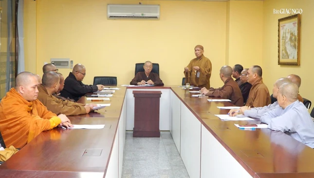 Hòa thượng Thích Hạnh Ngộ mong chư tôn đức Tăng Ni đoàn TP.HCM tuân thủ nội quy đoàn cũng như tuân thủ các quy định của Ban Tổ chức Đại hội là góp phần thành công cho đại hội