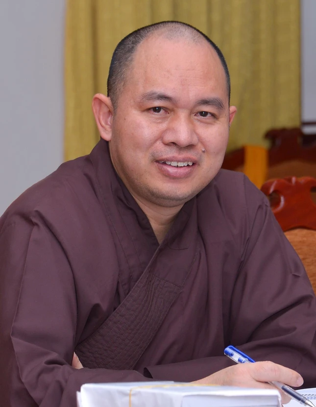 Thượng tọa Thích Đức Thiện - Ảnh: Bảo Toàn