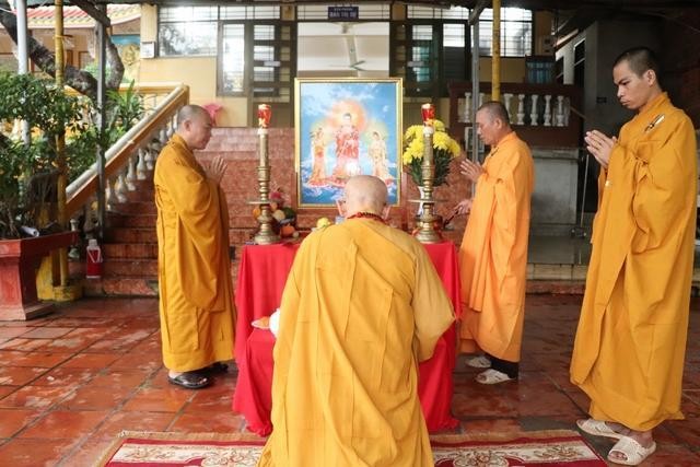 Lễ cầu nguyện khởi công sửa chữa Văn phòng Ban Trị sự Phật giáo tỉnh