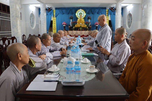 Buổi họp tổng kết hoạt động Phật sự của Phân ban Ni giới tỉnh