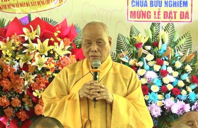 Hòa thượng Thích Thiện Toàn ban đạo từ Hòa thượng Thích Thiện Toàn ban đạo từ