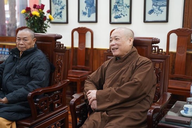 Hòa thượng Thích Bảo Nghiêm chủ trì buổi họp đầu tiên của Thường trực Ban Hoằng pháp Trung ương thảo luận về cơ cấu nhân sự của Ban và triển khai các hoạt động cuối năm