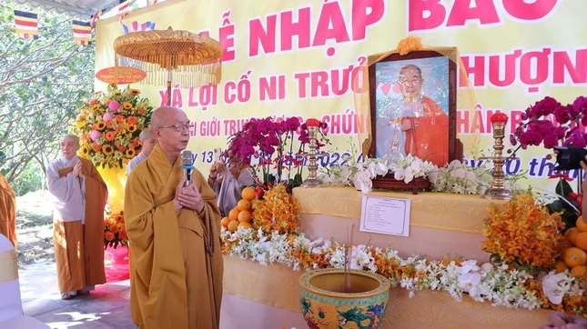 Hòa thượng Thích Nhựt Tấn có lời tưởng niệm, nêu lại hoài bảo của cố Ni trưởng vì hàng hậu học