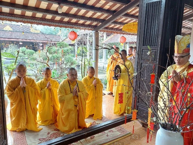 Lễ an vị chùa Diệu Ngộ