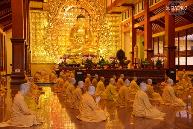 Chư Tăng sống trong thanh tịnh, duy trì mạng mạch của Phật pháp