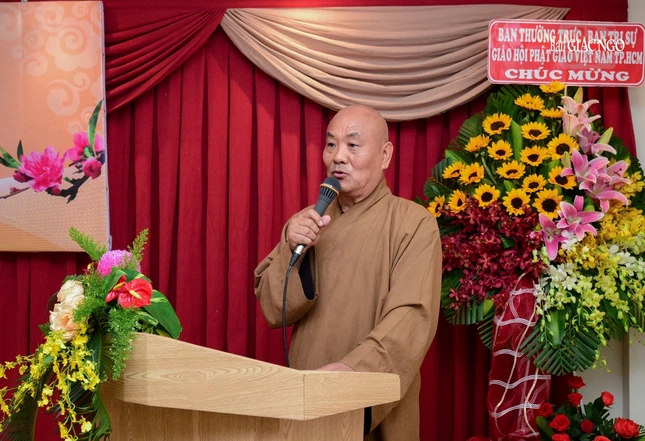 Hòa thượng Thích Chơn Tịnh thay lời Ban Tổ chức cảm tạ