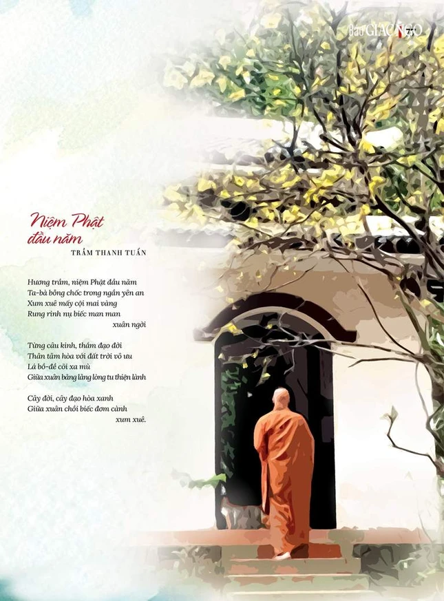 Thơ trên giai phẩm Giác Ngộ xuân Quý Mão - 2023