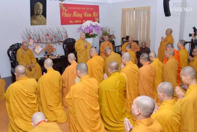 Hòa thượng Thích Thiện Nhơn đao từ đến chư tôn đức