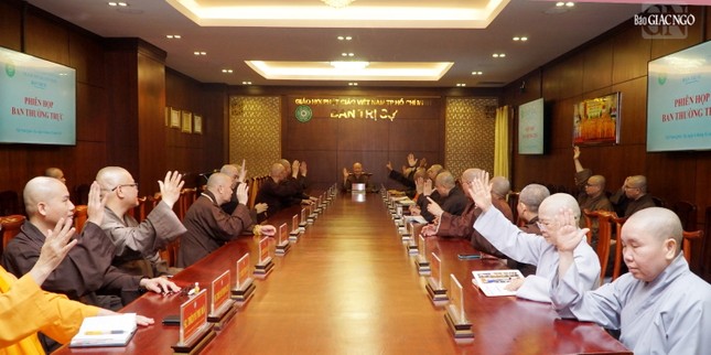 Ban Thường trực thống nhất tổ chức các sự kiện Kính mừng Đại lễ Phật đản Phật lịch 2567 Ban Thường trực thống nhất tổ chức các sự kiện Kính mừng Đại lễ Phật đản Phật lịch 2567