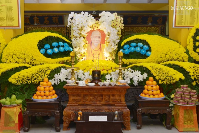 Di ảnh Đức Đệ nhị Pháp chủ GHPGVN - Đại lão Hòa thượng Thích Tâm Tịch