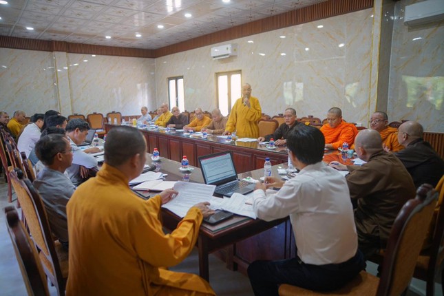 Buổi họp của Ban Thường trực Ban Trị sự tỉnh Bình Phước