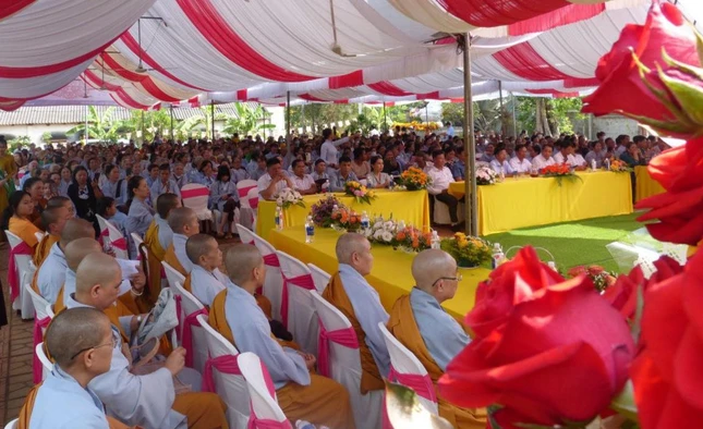 Quang cảnh buổi lễ