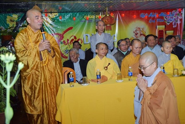 Đại đức Thích Nguyên Mãn, Trưởng ban Trị sự GHPGVN H.Triệu Phong có lời nhắn nhủ đến Sư cô Thích nữ Nhuận Ngọc