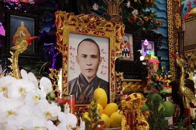 Di ảnh Tổ Phổ Bảo tại chùa Vĩnh An, H.Mõ Cày Nam Di ảnh Tổ Phổ Bảo tại chùa Vĩnh An, H.Mõ Cày Nam