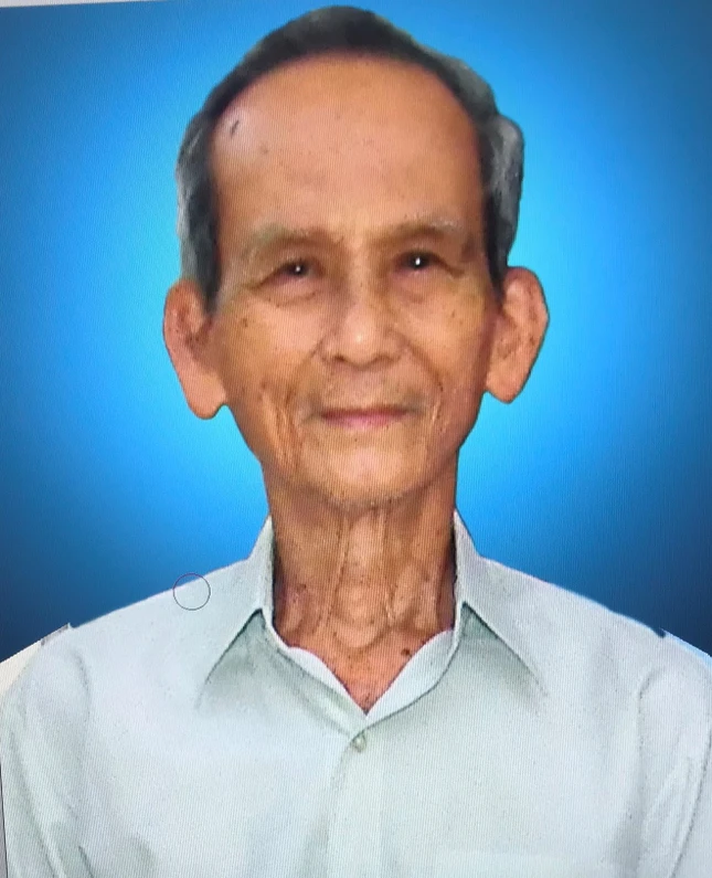 Cụ ông Nguyễn Đắc Tình, pháp danh Quảng Thiện