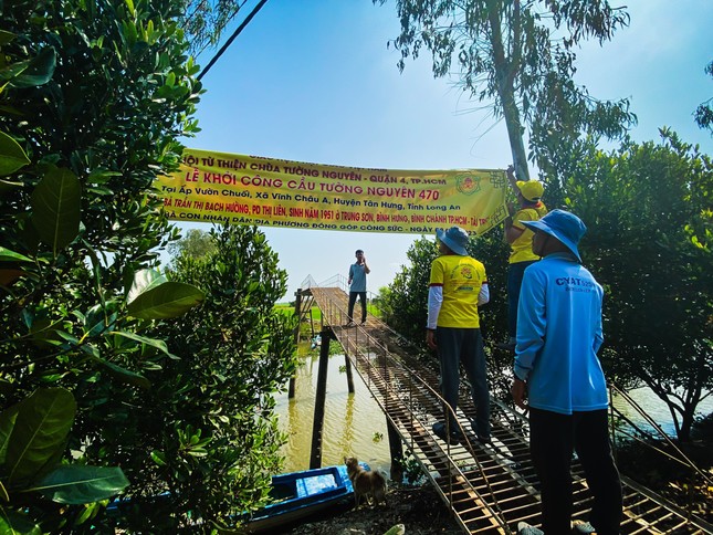 Khởi công xây dựng cầu Tường Nguyên 470 tại X.Vĩnh Châu 3, H.Tân Hưng