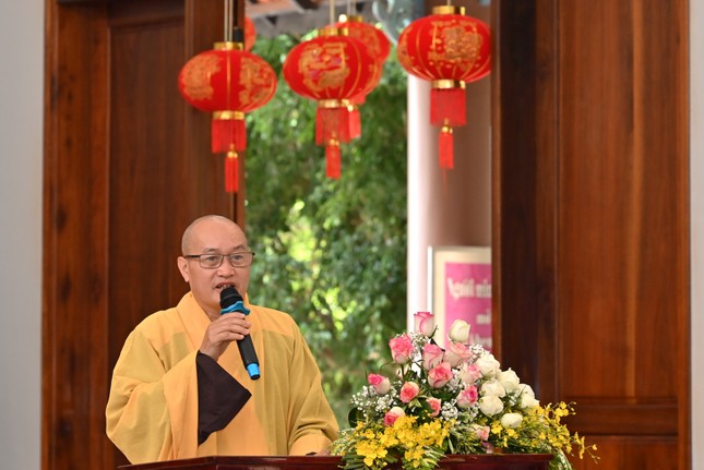 Thượng Thích Chiếu Hiền phát biểu khai mạc