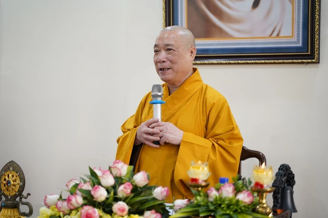 Hòa thượng Thích Bảo Nghiêm ban đạo từ