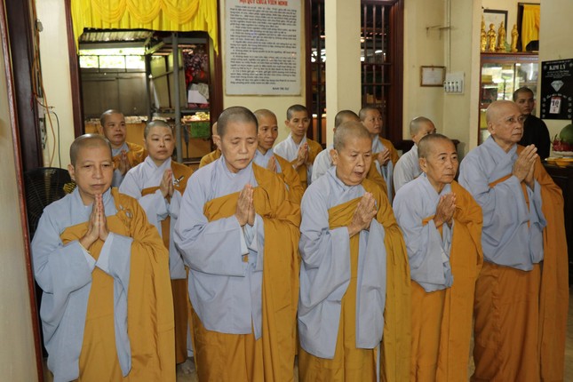 Chư Ni trong tỉnh tham dự lễ tưởng niệm