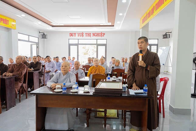 Đại đức Thích Thông Thiện thông qua danh sách tấn phong giáo phẩm