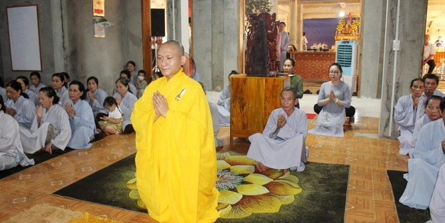 Đại đức Thích Nhật Trung, trụ trì chùa Bảo Sơn